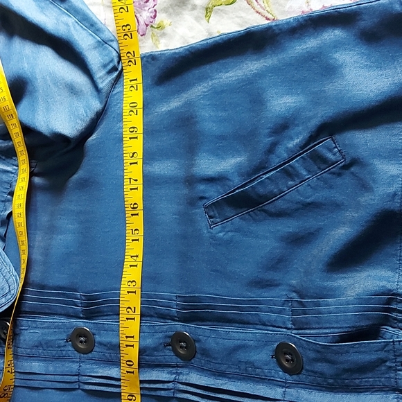 Christopher and Banks chambray light jacket size m - Picture 7 of 8